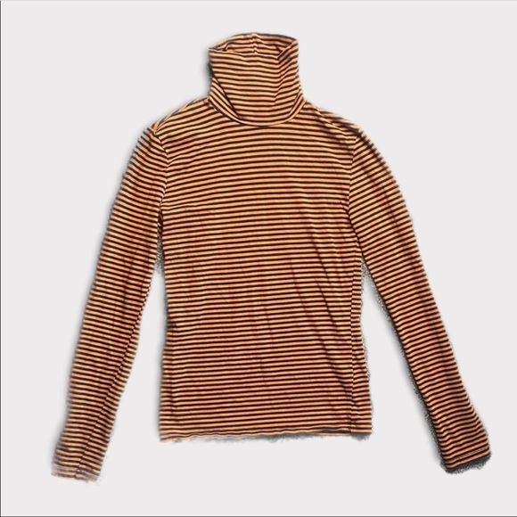 Forever 21 | Striped Turtleneck Long Sleeve - Picture 1 of 3